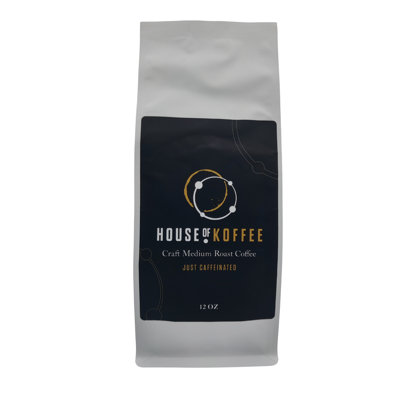 House of Koffee - Just Caffeinated Colombian Medium Roast 12oz